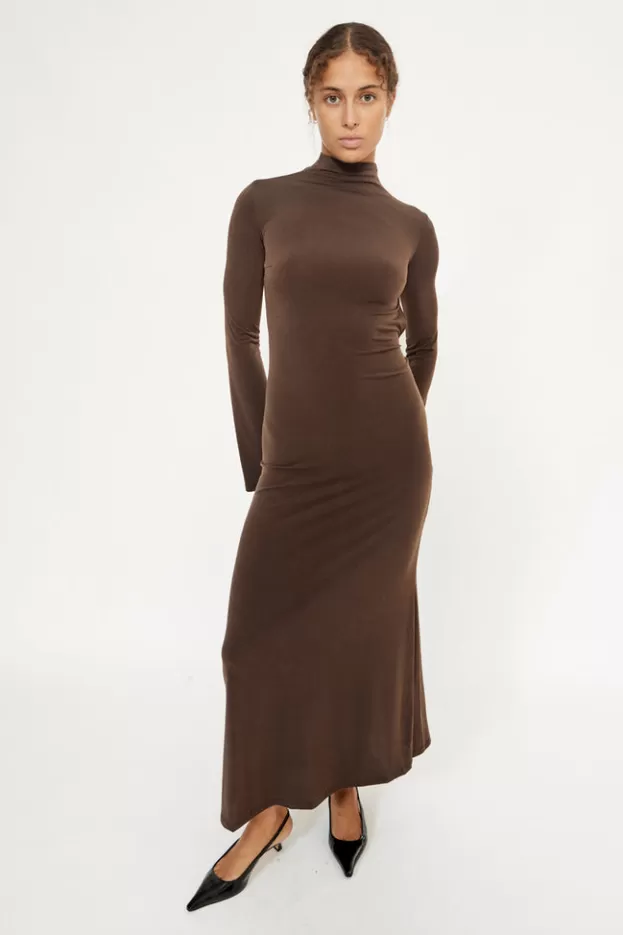 Evening Dresses | Dresses*Musier Paris Backless dress Emnaos Brown