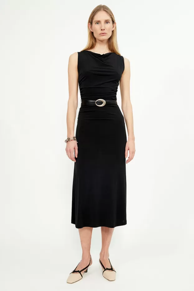 Evening Dresses | Dresses*Musier Paris gathered dress nina Black