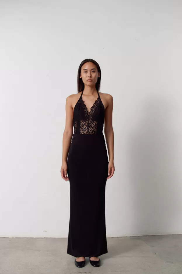 Evening Dresses | Dresses*Musier Paris Halter dress LINDA