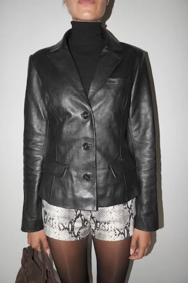 Jackets And Coats*Musier Paris leather blazer tosca