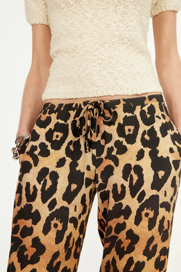 Pants & Shorts*Musier Paris leo-printed pants wild Leopard