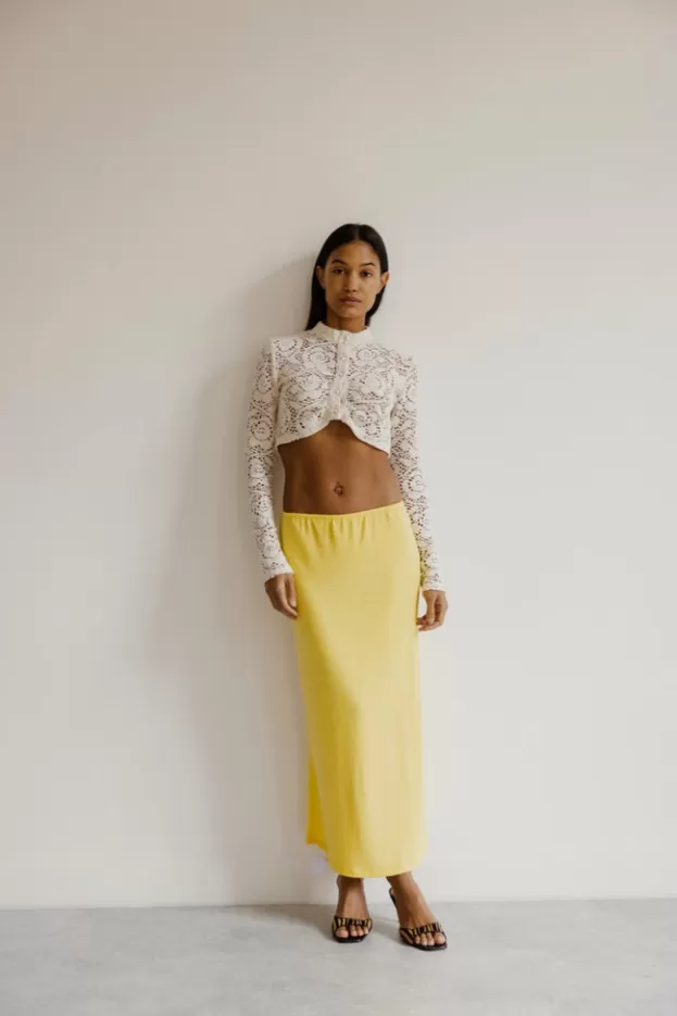 Skirts*Musier Paris Long skirt in jersey Levant