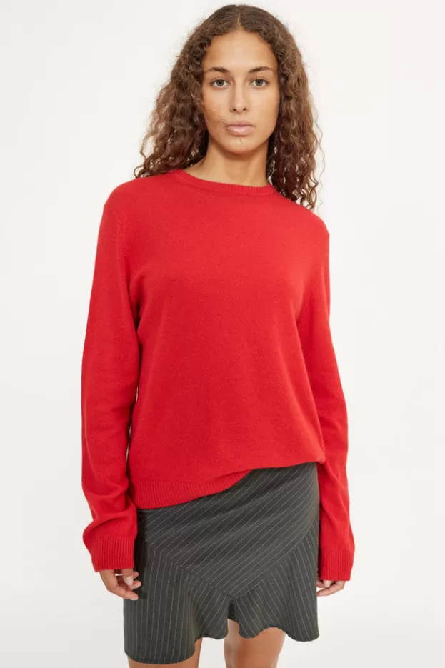 Sweaters & Cardigans*Musier Paris perfect jumper cherry Red